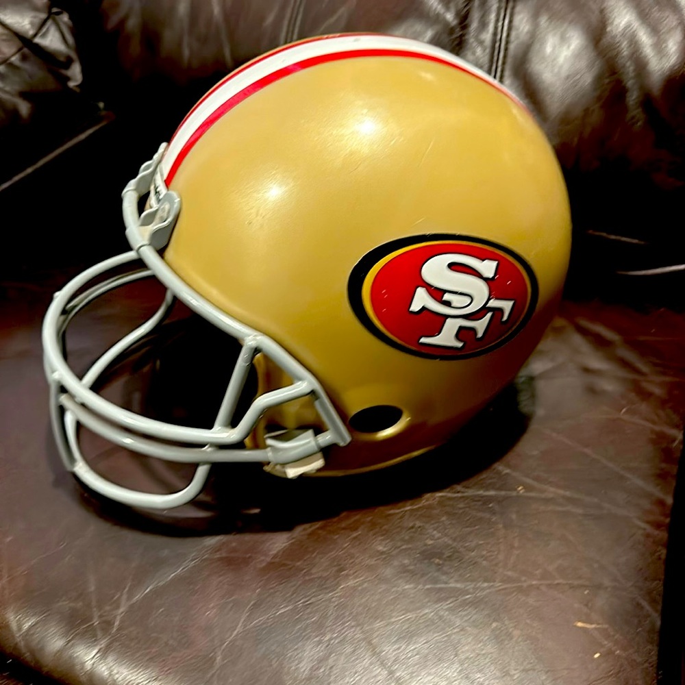 Little League San Francisco 49ers helmet for your trophy case